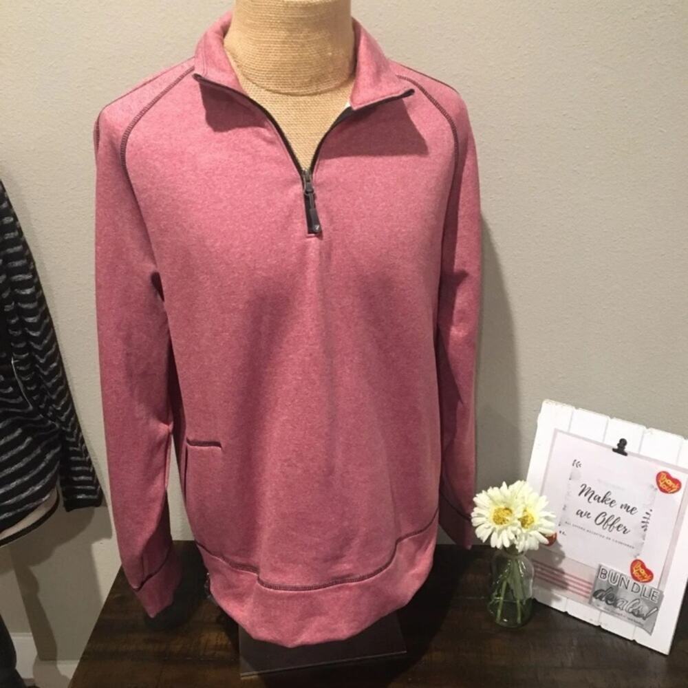 CREMIEUX Quarter Zip Pullover sz XL